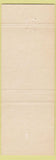 Matchbook Cover - Hotel Longview TX yellow