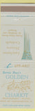 Matchbook Cover - Bernie Shay's Golden Chariot Motel  Montgomeryville PA