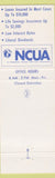 Matchbook Cover - Detroit Postal Employees Credit Union MI