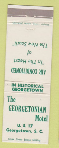 Matchbook Cover - Georgetonian Motel Georgetown SC WEAR