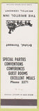 Matchbook Cover - Bristol Inn VT
