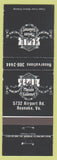 Matchbook Cover - Le Maison du Gourmet Roanoke VA