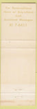 Matchbook Cover - Hotel Adolphus Dallas TX Biltmore Los Angeles CA