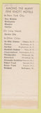 Matchbook Cover - Hotel Wellington New York City