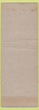 Matchbook Cover - Men's Faculty Club Columbia University NYC WEAR