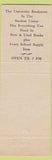 Matchbook Cover - University Southern California USC Trojans Los Angeles CA
