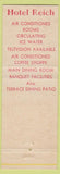 Matchbook Cover - The Reich Hotel Gadsden AL