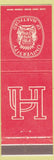 Matchbook Cover - University of Hartford CT
