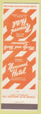 Matchbook Cover - Norwood Hotel Winnipeg MB orange