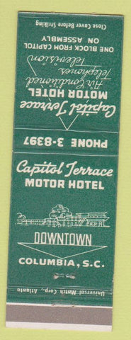Matchbook Cover - Capitol Terrace Motor Hotel Columbia SC WEAR