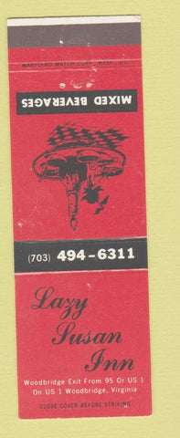 Matchbook Cover - Lazy Susan Inn Woodbridge VA