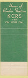 Matchbook Cover - Hotel Scharbauer Midland TX green