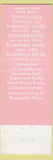 Matchbook Cover - Frontier Hotel McAllen TX WEAR