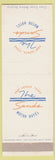 Matchbook Cover - Sands Motor Hotel Port Lavaca TX