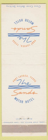 Matchbook Cover - Sands Motor Hotel Port Lavaca TX