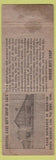 Matchbook Cover - Crystal Cave Spring Valley WI Stalactite Room