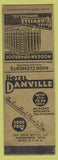 Matchbook Cover - Hotel Danville VA