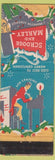 Matchbook Cover - Ebenezer Scrooge Christmas Blanton Grocery WEAR