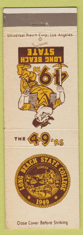 Matchbook Cover - Long Beach State 49ers CA