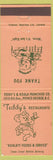 Matchbook Cover - Teddy's Restaurants Koala Prince George BC