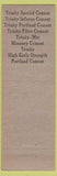 Matchbook Cover - Portland Cement Trinity Dallas Fort Worth Houston TX