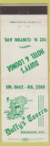 Matchbook Cover - Duffy's Hotel Lounge Rochester NY