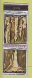 Matchbook Cover - Wonder Cave Monteagle TN Totem Pole Priest at Altar