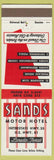 Matchbook Cover - Sands Motor Hotel Laredo TX