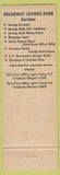 Matchbook Cover - Broadway Savings Bank New York City blue black