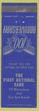 Matchbook Cover - First National Bank Bloomsburg PA