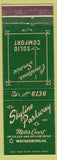 Matchbook Cover - Sklyine Parkway Waynesboro VA