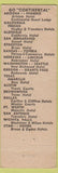 Matchbook Cover - Travelers Hotel San Antonio TX cowboy