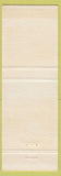 Matchbook Cover - Canadian Wax Gallery Banff AB