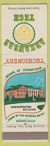 Matchbook Cover - Arkansas Tech College Russellville AR