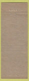 Matchbook Cover - Dodd's Tailoring Miami Beach FL Military Uniforms