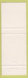 Matchbook Cover - Kane Garage Limited Hamilton ON pinup green