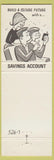 Matchbook Cover - Robins Federal Credit Union Air Force Base GA