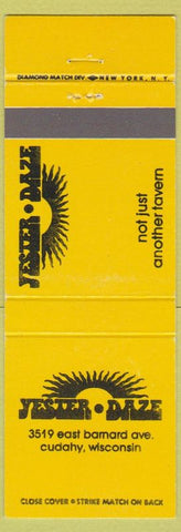 Matchbook Cover - Jester Daze Tavern Budahy WI