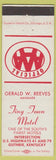 Matchbook Cover - Tiny Town Motel Guthrie KY