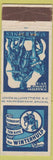 Matchbook Cover - St Martens Lennick Winter Aid Brussels Bruxelles