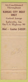 Matchbook Cover - Poor Boy's Riverside Inn Lafayette LA WEAR
