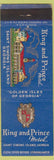 Matchbook Cover - King and Prince Hotel Saint Simons Island GA