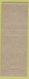 Matchbook Cover - Hotel Quinte Belleville ON WEAR