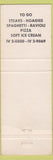 Matchbook Cover - Michael's Philadelphia PA Pizza Steaks Hoagies Flag