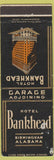 Matchbook Cover - Hotel Bankhead Birmingham AL WEAR