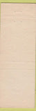 Matchbook Cover - General Custer Hotel Billings MT CREASES