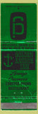 Matchbook Cover - Golden Anchor Inn Bar Harbor ME WORN