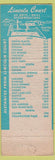 Matchbook Cover - Lincoln Court's Hitching Post Cafe Gift Shop Cheyenne WY