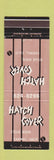 Matchbook Cover - Hatch Cover Steak House Carmel CA