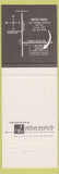 Matchbook Cover - Hatch Cover Steak House Carmel CA